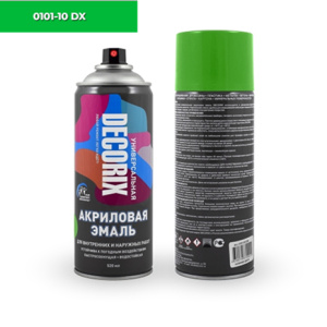 DECORIX Ярко-зеленый СПРЕЙ 520мл (NO.101)