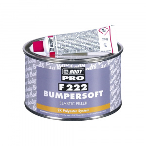 222 Шпатлевка Body 222 BUMPERSOFT (черн.) (1.0кг)