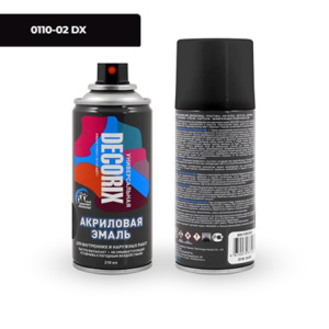 DECORIX Черный матовый СПРЕЙ 210мл