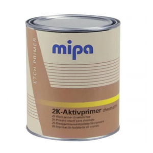 MIPA, 2К WP - Aktivprimer Грунт кислотоотверждаемый 1л. 1:1  Желто-зеленый+ 2шт Отв WPZ - 0,5л -   