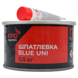 KPD SYSTEM Шпатлевка Универсальная голубая BLUE UNI (0.5кг)