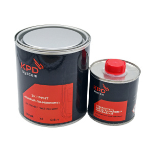 KPD SYSTEM 2К грунт 3:1 мокрый по мокрому (0,6+ОТВЕРДИТЕЛЬ0,2л)